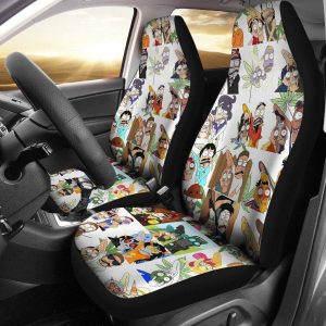 Rick And Morty Car Seat Covers - Car Accessories - Funny Rick Morty Anime Hero Cosplay Seat Covers