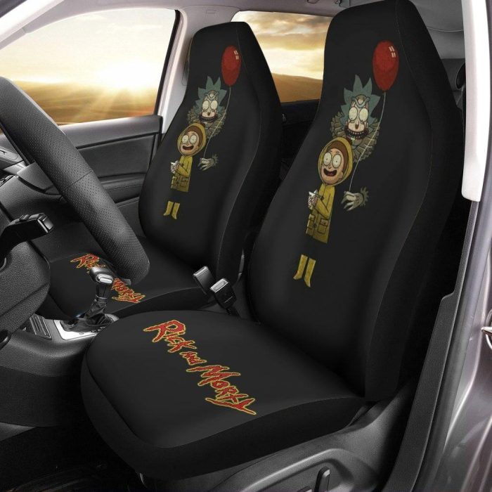 Rick And Morty Car Seat Covers - Car Accessories - IT Rick Pennywise Seat Covers