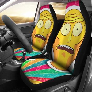 Rick And Morty Car Seat Covers - Car Accessories - Potato Rick Rock Seat Covers