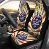 Rick And Morty Car Seat Covers - Car Accessories - President Rick Make America Schwifty Again Seat Covers