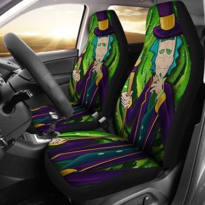 Rick And Morty Car Seat Covers - Car Accessories - Rick Sanchez Car Seat Covers - Car Accessories