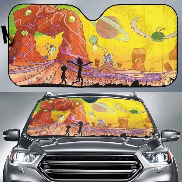 Rick And Morty Car Sun Shades CSSRM005