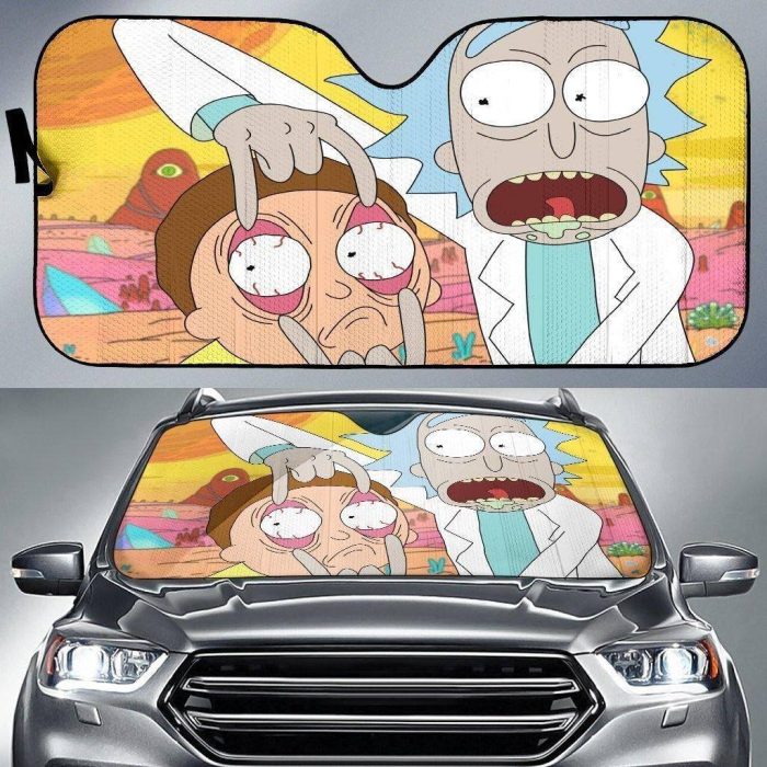 Rick And Morty Car Sun Shades CSSRM006