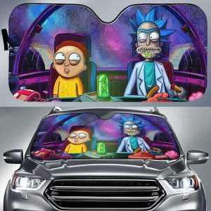 Rick And Morty Memes Car Sun Shades CSSRM002