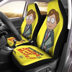 Rick & Morty Seat Covers - Morty Lawyer Rick And Morty Seat Covers