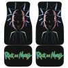 Rick Sanchez Angry Face Rick And Morty Cartoon Car Floor Mats CFMRM042