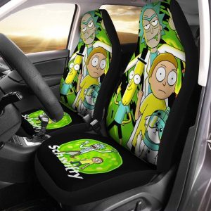 Rick and Morty Car Seat Covers - Car Accessories