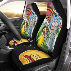 Rick and Morty Car Seat Covers - Car Accessories