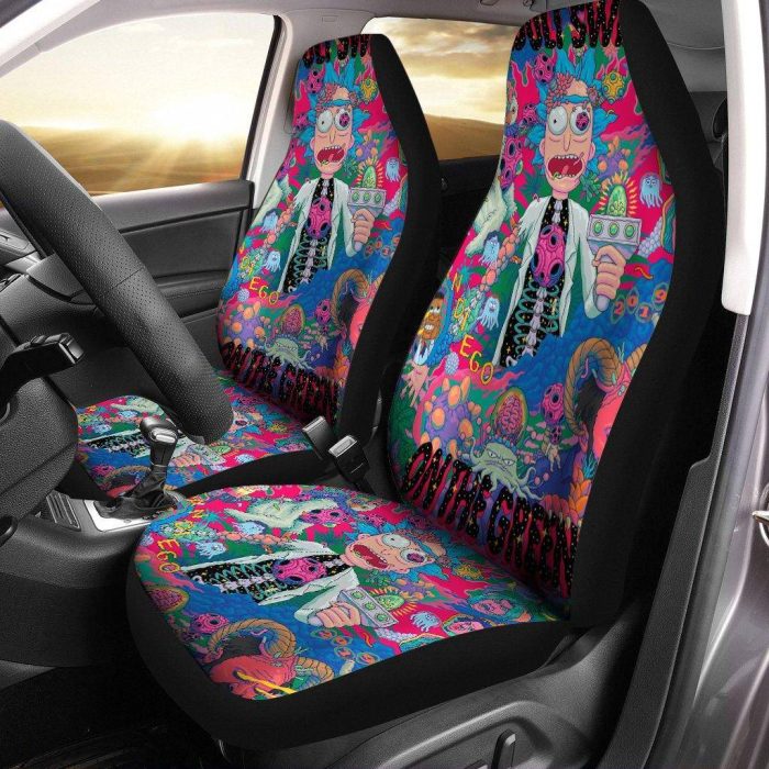 Rick and Morty Car Seat Covers - Car Accessories