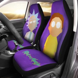 Rick and Morty Car Seat Covers - Car Accessories