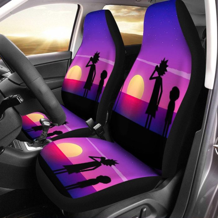 Rick and Morty Car Seat Covers - Car Accessories