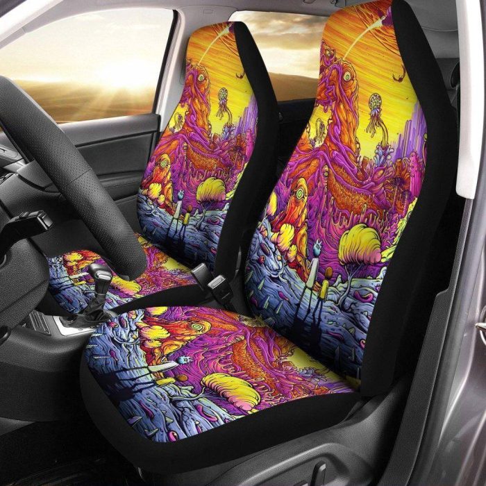 Rick and Morty Car Seat Covers - Car Accessories