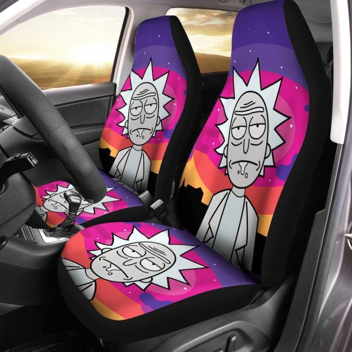 Rick and Morty Car Seat Covers - Car Accessories - Rick Sanchez Seat Covers