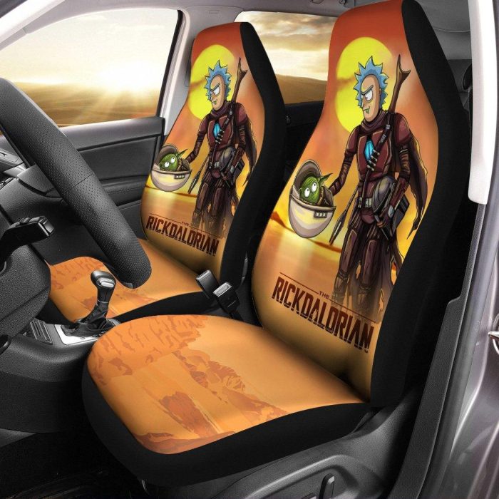 Rick and Morty Car Seat Covers - Car Accessories - The Rickdalorian Seat Covers