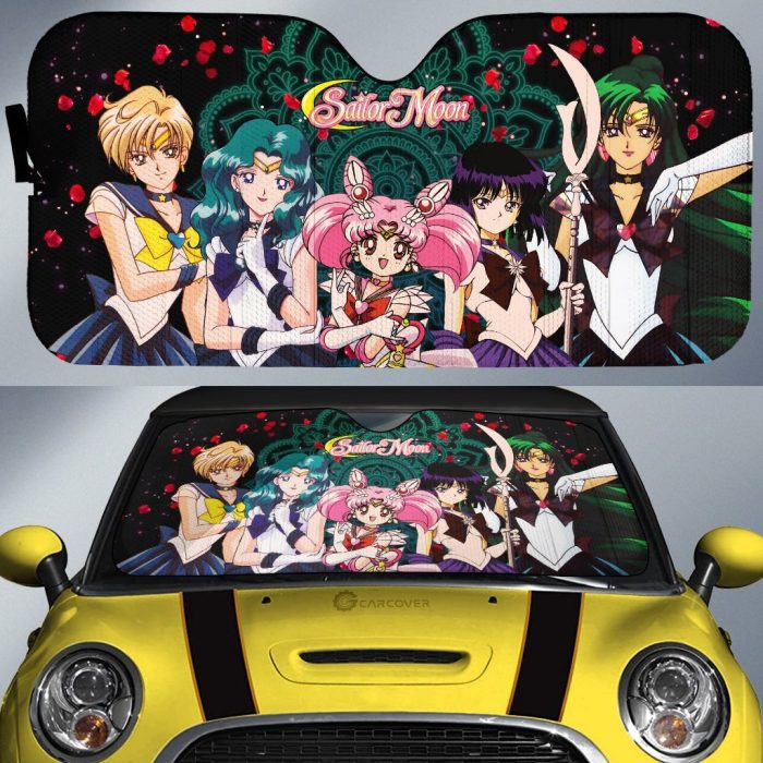 Sailor Moon Car Sunshade Custom Anime Car Accessories