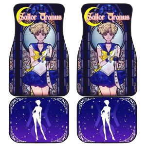 Sailor Uranus Characters Sailor Moon Main Car Floor Mats Vintage Style Anime