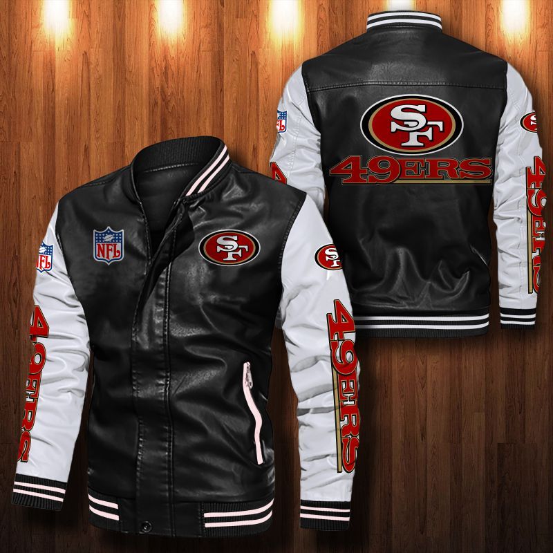 Leather Bomber Jacket