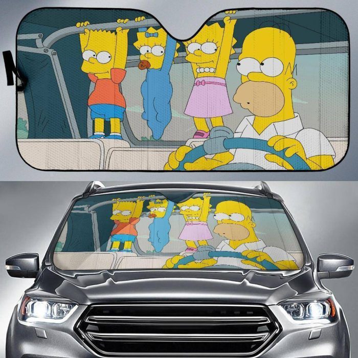 Simpsons Cartoon Funny Car Sun Shades TSCS08