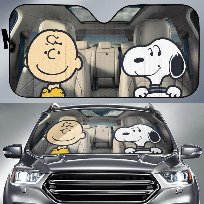 Snoopy Auto Sun Shade