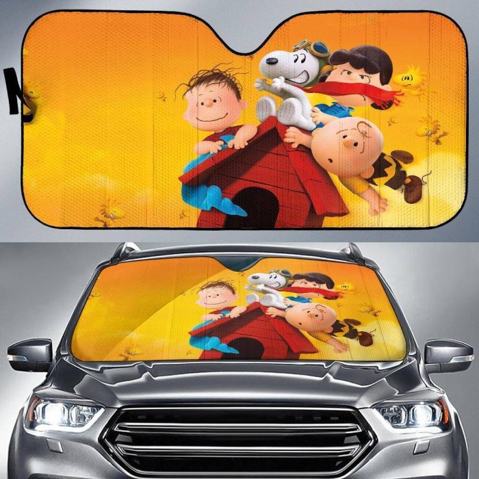 Snoopy Auto Sun Shade | The Peanuts Car Sun Shades