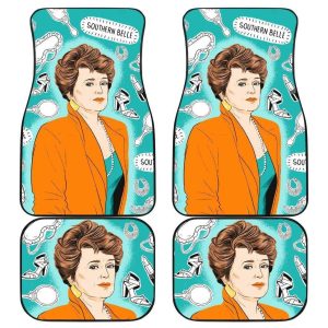 Southern Belle Car Floor Mats The Golden Girls Fan Gift GGCFM11