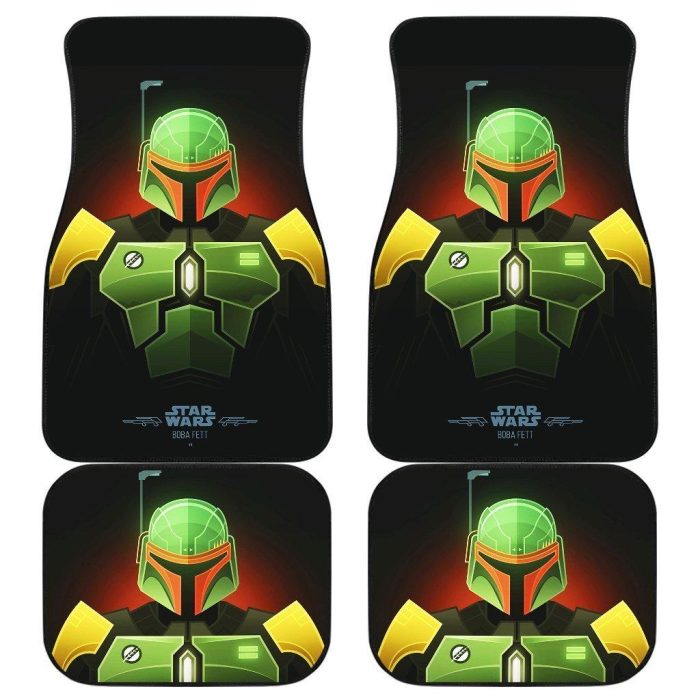 Star Wars Boba Fett Car Floor Mats SWCFM15