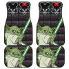 Star Wars Car Floor Mats - Baby Yoda Lightsaber Car Mats SWCFM26