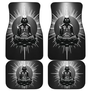 Star Wars Car Floor Mats - Darth Vader Black Buddha Car Mats SWCFM22