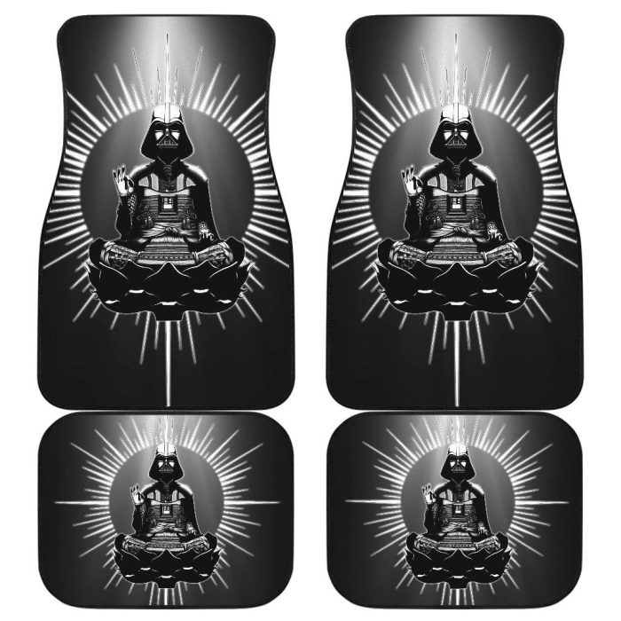Star Wars Car Floor Mats - Darth Vader Black Buddha Car Mats SWCFM22