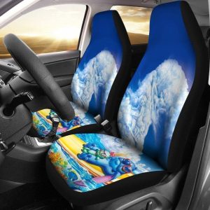 Stitch Car Seat Covers - Car Accessories DN Cartoon Fan Gift