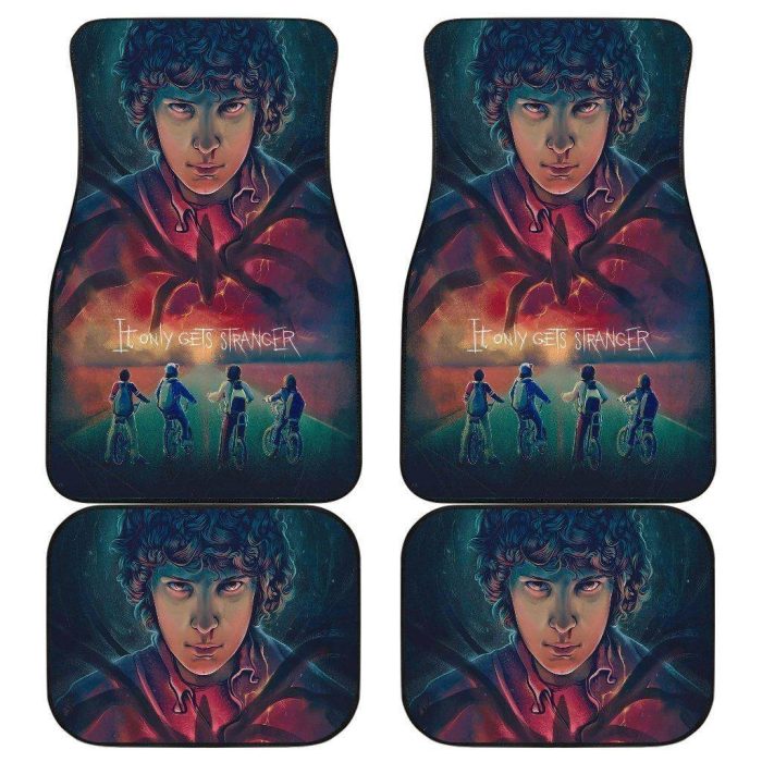 Stranger Things Art Car Floor Mats CFMST06