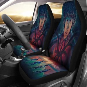 Stranger Things Art Face Car Seat Covers - Car Accessories
