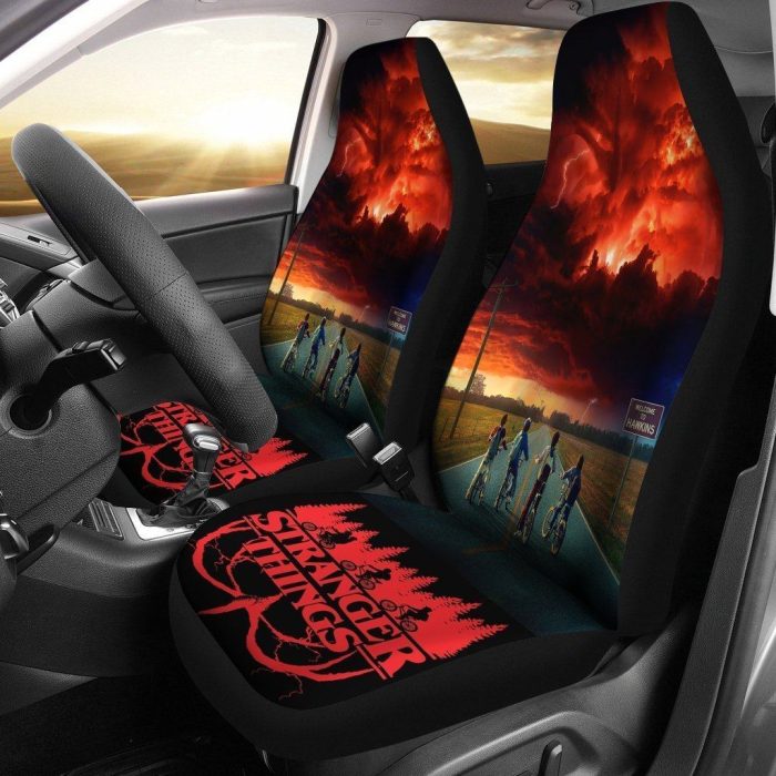 Stranger Things Car Seat Covers - Car Accessories