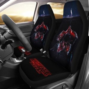 Stranger Things Monster Car Seat Covers - Car Accessories