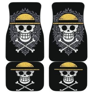 Straw Hat Pirates One Piece Car Floor Mats Universal Fit OPCFM110