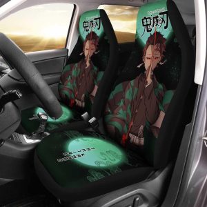 Tanjiro Kamado Car Seat Covers - Car Accessories Custom Demon Slayer: Kimetsu no Yaiba