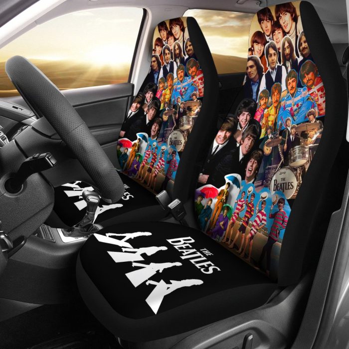 The Beatles Music Band Famous Car Seat Covers - Car Accessories