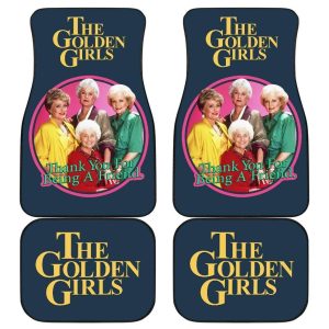 The Golden Girls Car Floor Mats Circle Friend Fan Gifts GGCFM06