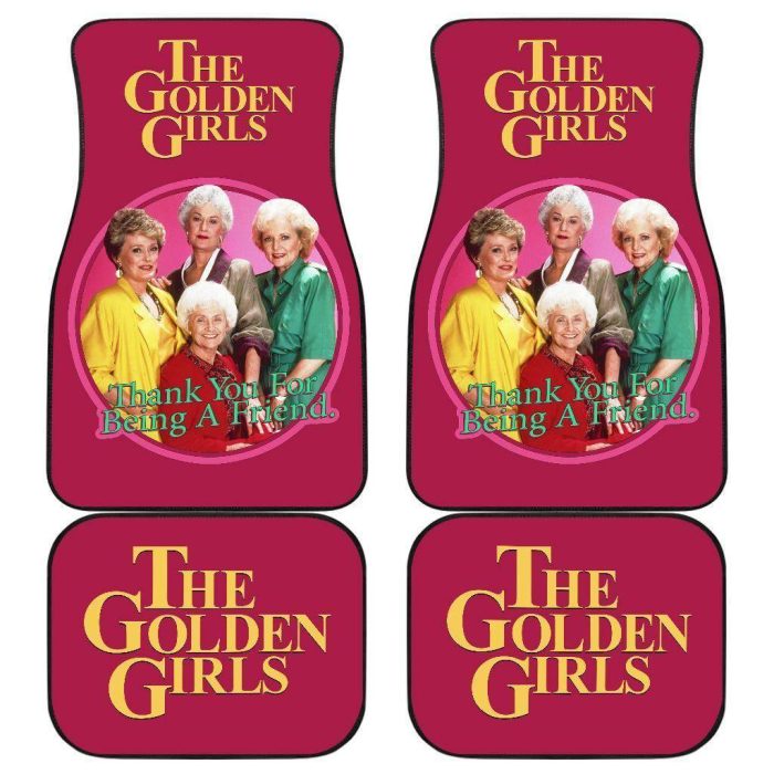 The Golden Girls Circle Friend TV Show Car Floor Mats GGCFM05