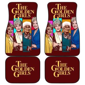 The Golden Girls TV Show Fan Gift Car Floor Mats GGCFM07