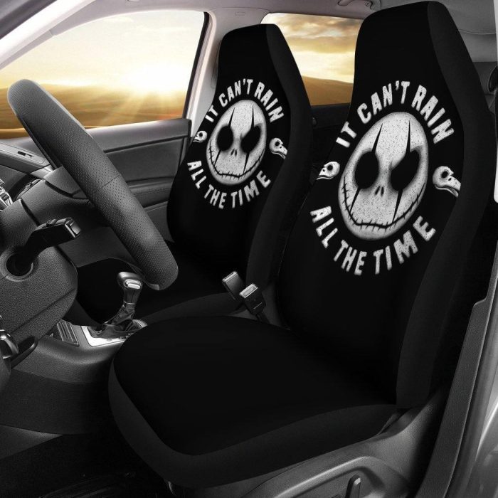 The Nightmare Before Christmas Car Seat Covers - Car Accessories - Cant Rain All The Time Jack SCar Seat Covers - Car Accessories