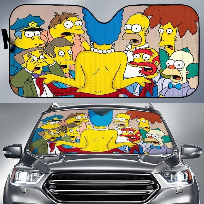 The Simpson Funny Auto Sun Shades TSCS06