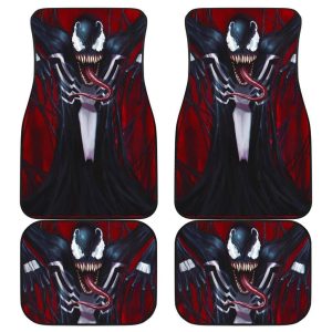 Venom Evil Art Carton Car Floor Mats