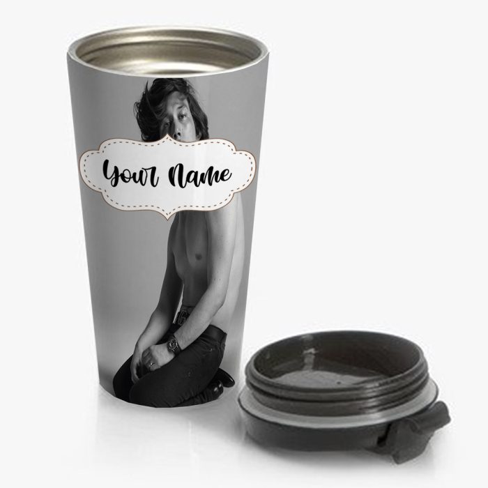 Adam Driver Travel Mug Custom Personalized Name Stainless Steel Bottle