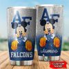 Air Force Falcons Football Mickey Custom Name Tumbler TB0156