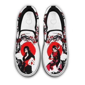 Akt Itachi Slip On Shoes Custom Japan Style Anime Shoes