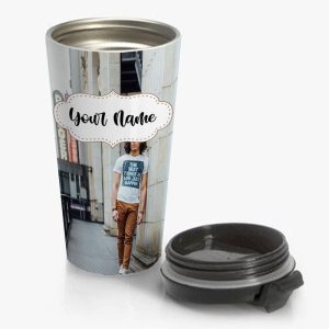 Anthony Ramos Travel Mug Custom Personalized Name Stainless Steel Bottle