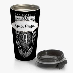 Architects band Arts Travel Mug Custom Personalized Name Stainless Steel Bottle