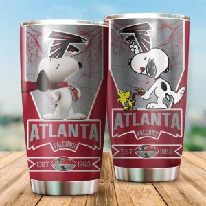 Atlanta Falcons Tumbler Snoopy NFL TB0206