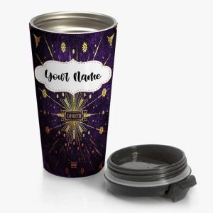 Big KRIT Confetti Travel Mug Custom Personalized Name Stainless Steel Bottle